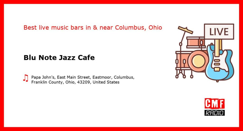 Blu Note Jazz Cafe – live music – Columbus, Ohio