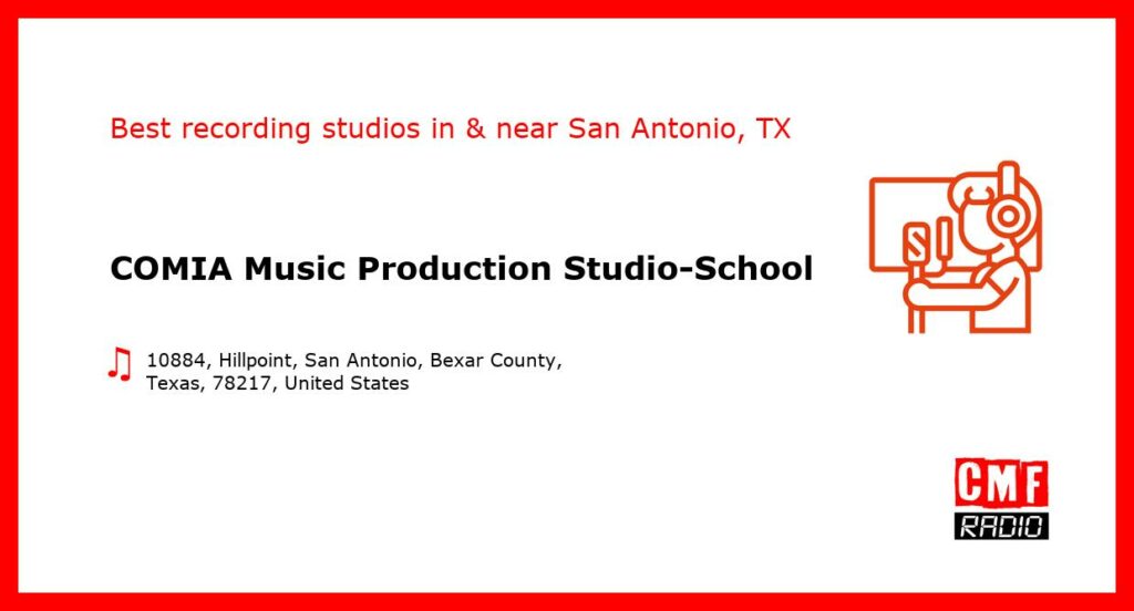 COMIA Music Production Studio-School - recording studio  in or near San Antonio