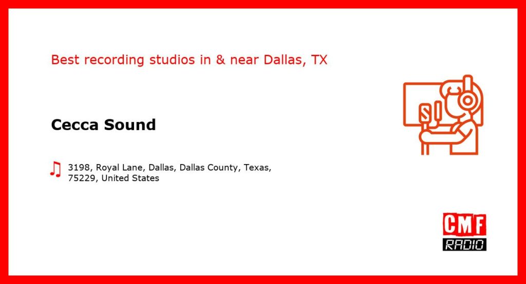 Cecca Sound - recording studio  in or near Dallas