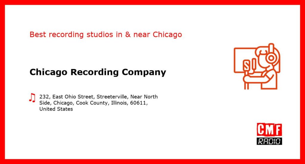 Chicago Recording Company - recording studio  in or near Chicago