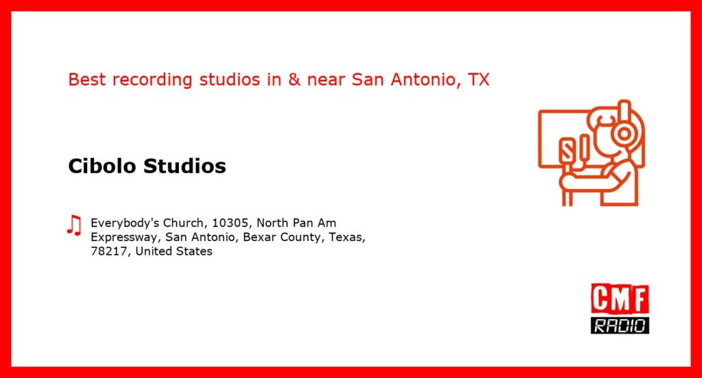 Cibolo Studios - recording studio  in or near San Antonio