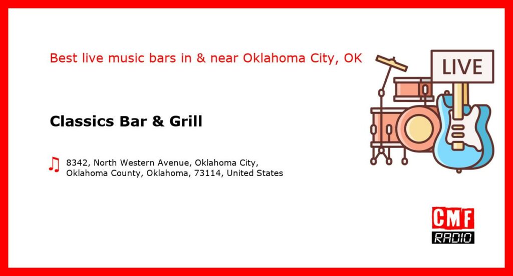 Classics Bar & Grill – live music – Oklahoma City, OK