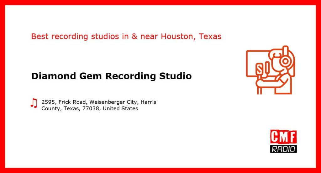 Diamond Gem Recording Studio - recording studio  in or near Houston