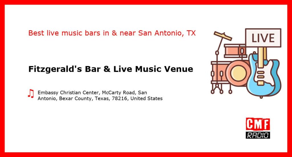 Fitzgerald’s Bar & Live Music Venue – live music – San Antonio, TX