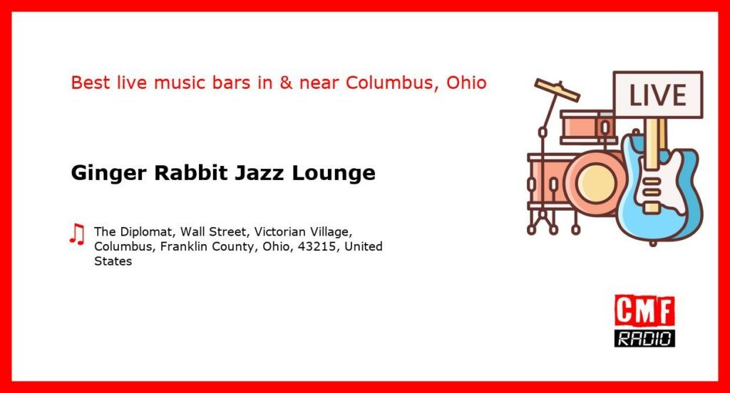 Ginger Rabbit Jazz Lounge – live music – Columbus, Ohio