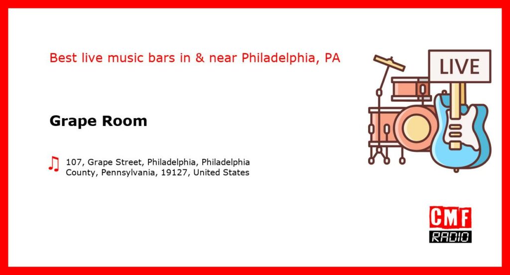Grape Room – live music – Philadelphia, PA