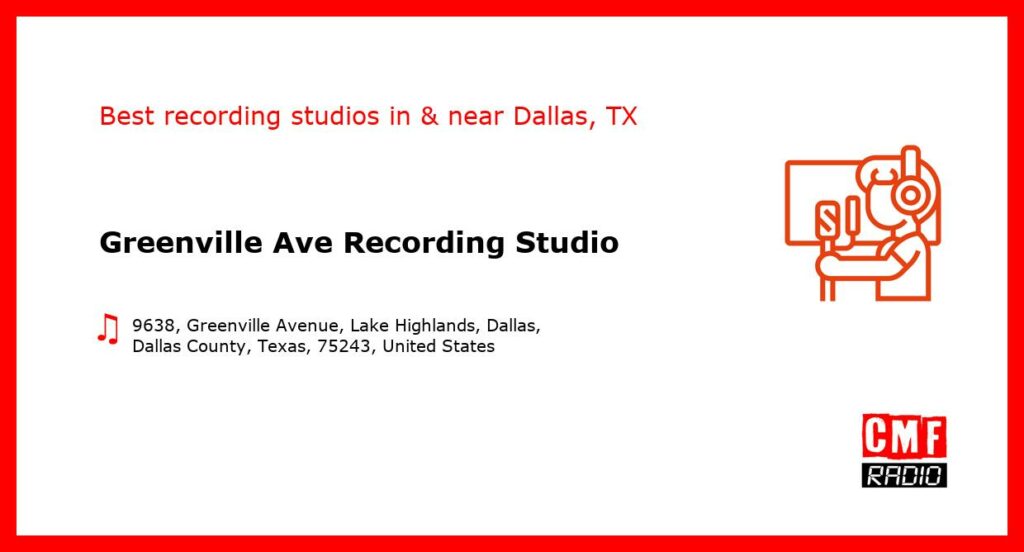 Greenville Ave Recording Studio - recording studio  in or near Dallas