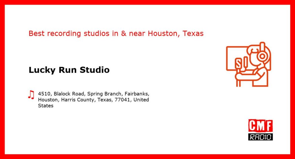 Lucky Run Studio - recording studio  in or near Houston