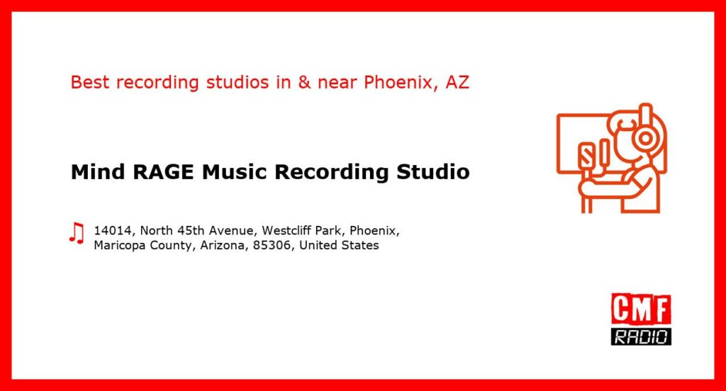 Mind RAGE Music Recording Studio - recording studio  in or near Phoenix
