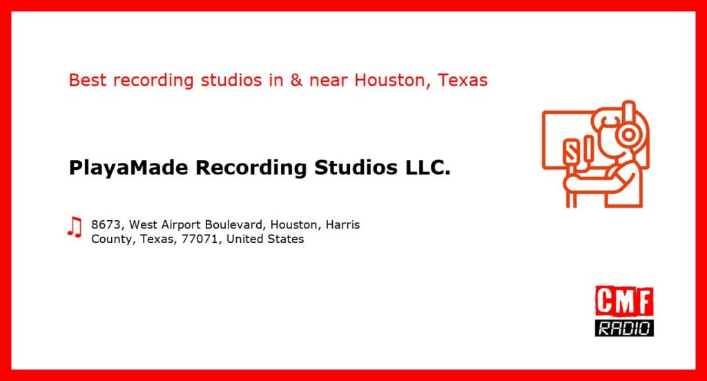 PlayaMade Recording Studios LLC. - recording studio  in or near Houston