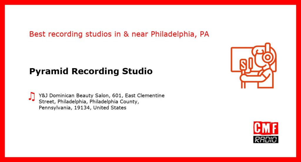 Pyramid Recording Studio - recording studio  in or near Philadelphia