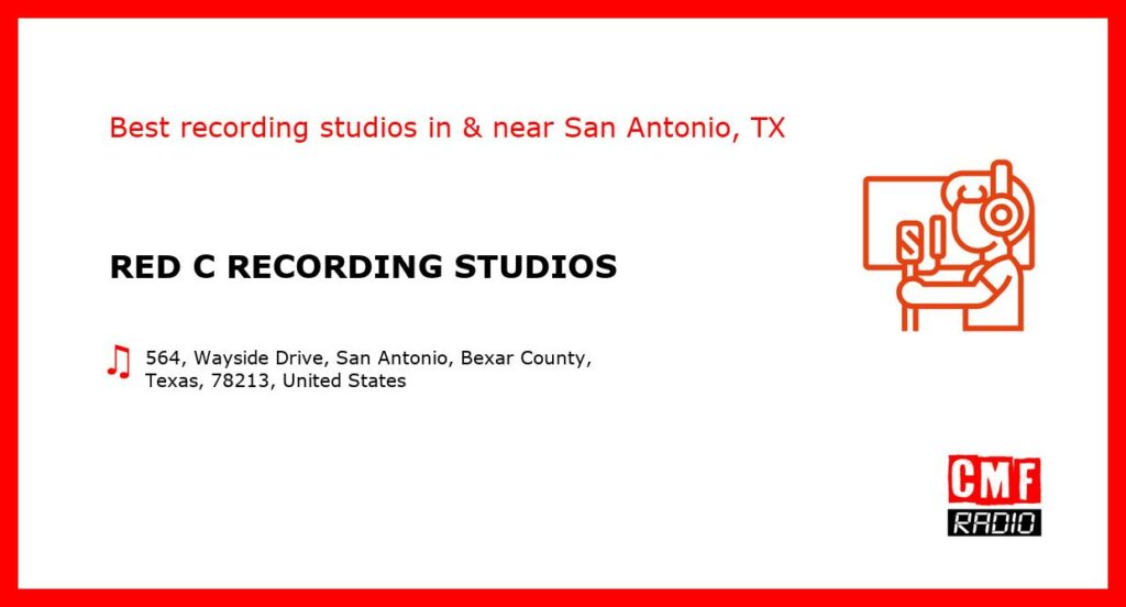 RED C RECORDING STUDIOS - recording studio  in or near San Antonio