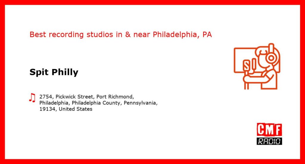 Spit Philly - recording studio  in or near Philadelphia