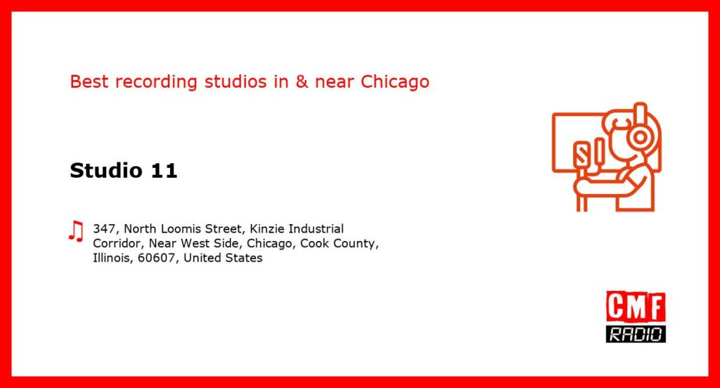 Studio 11 - recording studio  in or near Chicago