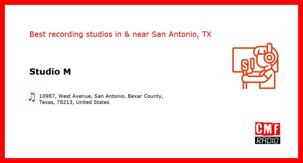 Studio M - recording studio  in or near San Antonio