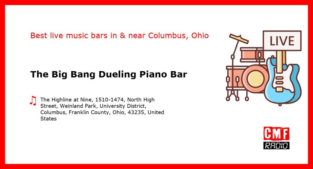 The Big Bang Dueling Piano Bar – live music – Columbus, Ohio
