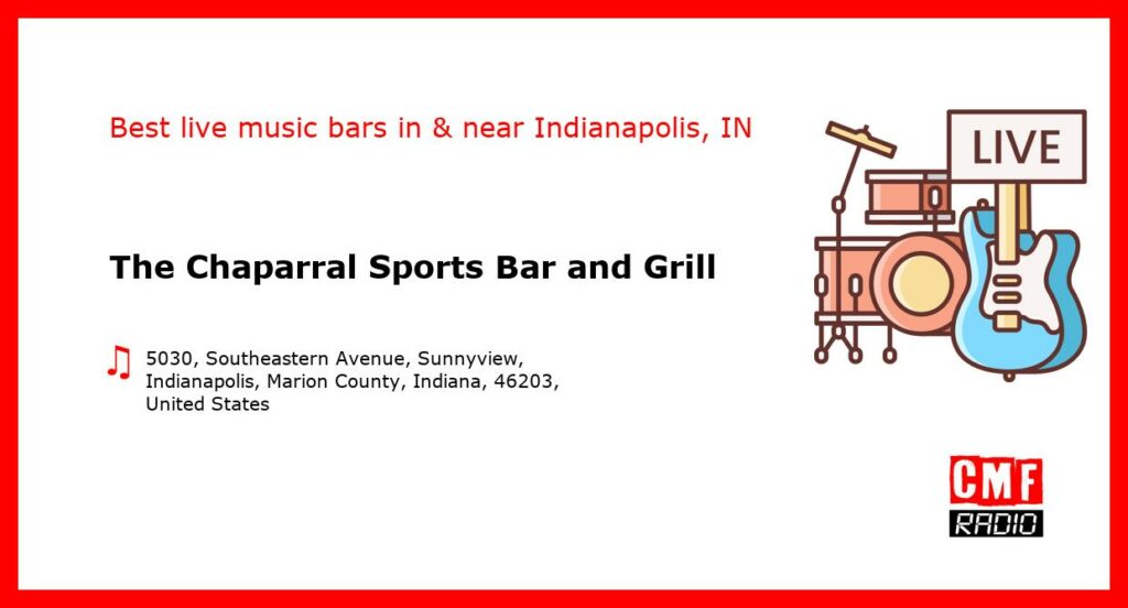 The Chaparral Sports Bar and Grill – live music – Indianapolis, IN