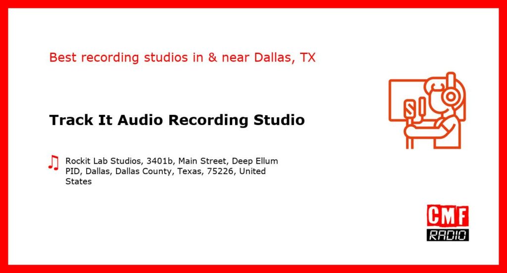 Track It Audio Recording Studio - recording studio  in or near Dallas