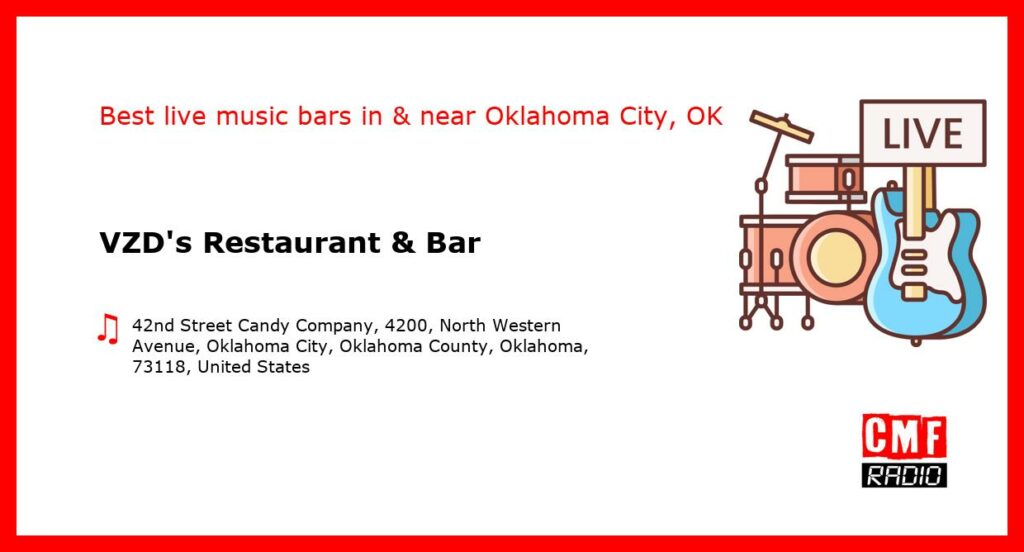 VZD’s Restaurant & Bar – live music – Oklahoma City, OK