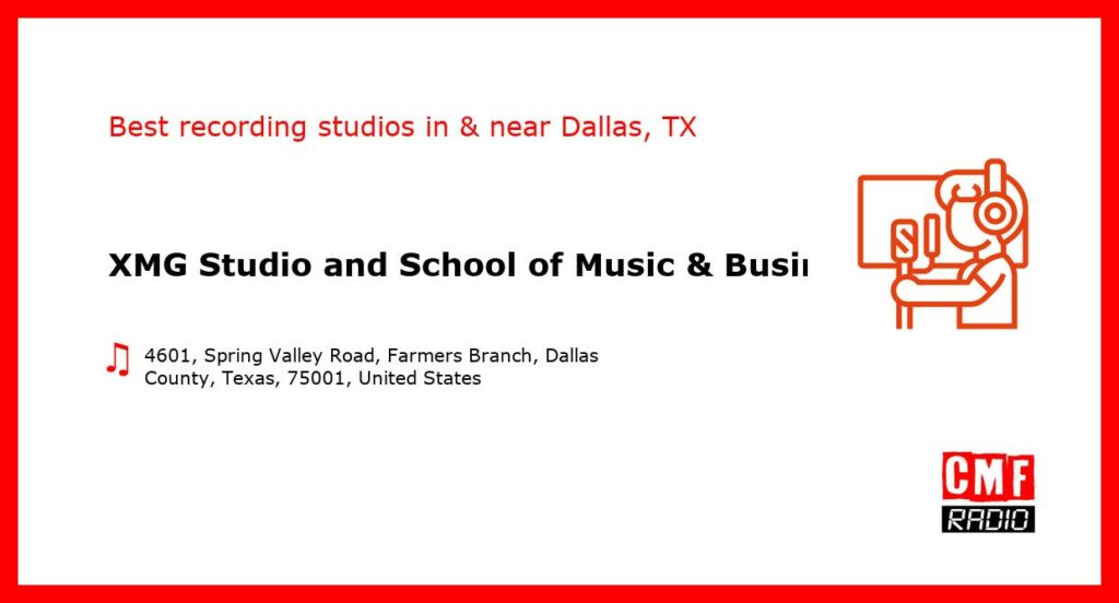 XMG Studio and School of Music & Business - recording studio  in or near Dallas