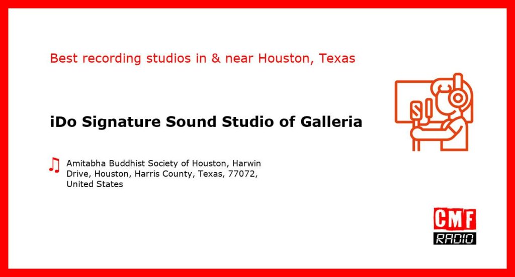 iDo Signature Sound Studio of Galleria - recording studio  in or near Houston