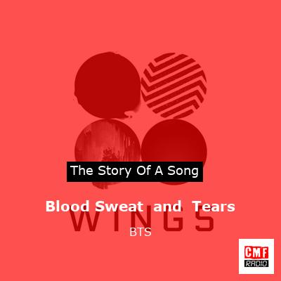Blood Sweat  and  Tears – BTS