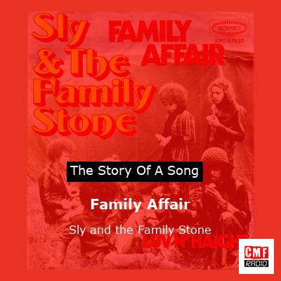 Story Of A Song Family Affair Sly And The Family Stone 