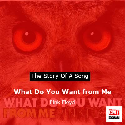 story of a song - What Do You Want from Me - Pink Floyd
