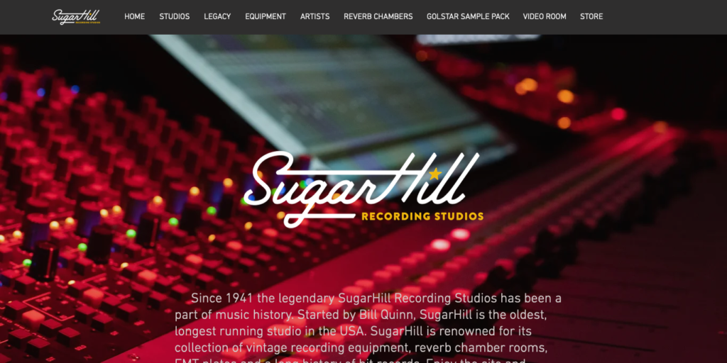 Sugar Hill Recording Studios | recording studio