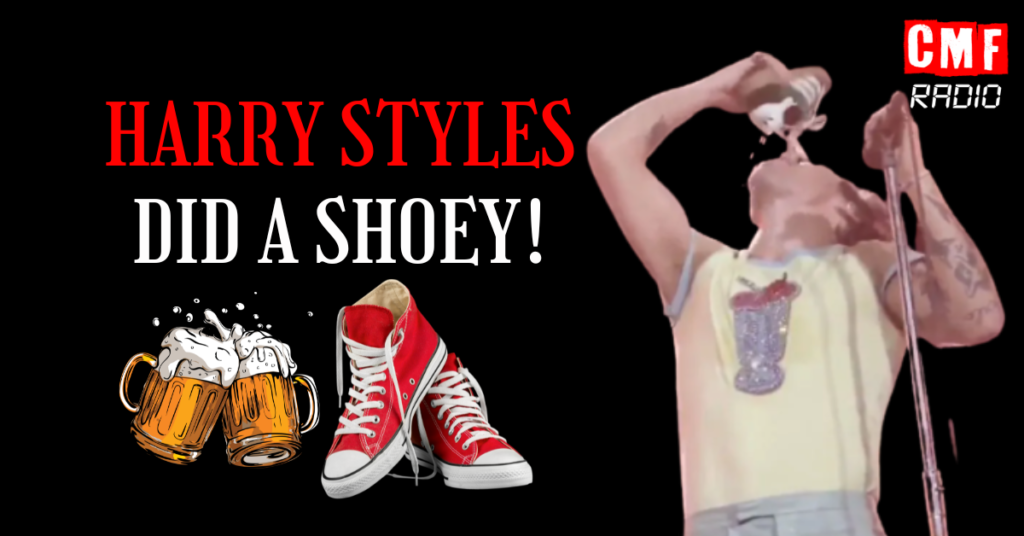 HARRY STYLES DID A SHOEY