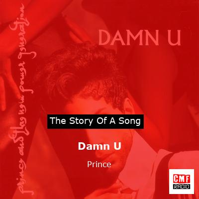 Story of the song Damn U - Prince