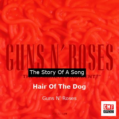 Story of the song Hair Of The Dog - Guns N' Roses