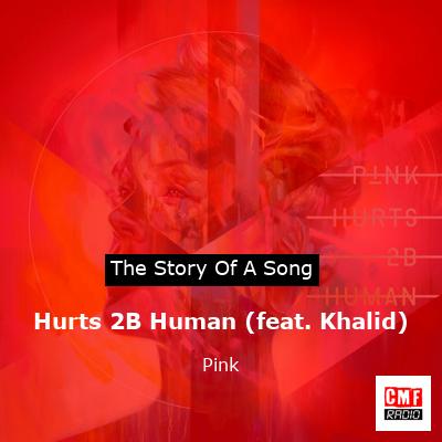 Story of the song Hurts 2B Human (feat. Khalid) - Pink