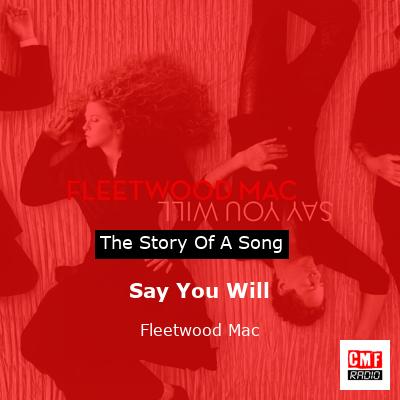 Story of the song Say You Will - Fleetwood Mac