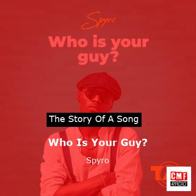 En Final Cover Who Is Your Guy 