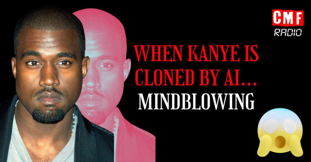 When KAnye is cloned by AI... MINDBLOWING
