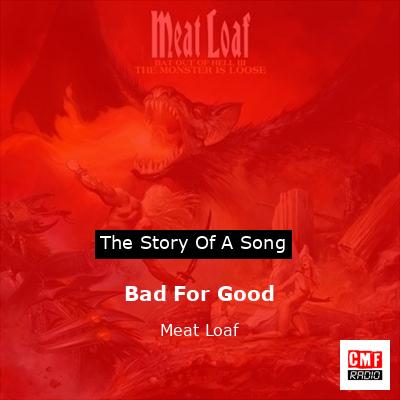 Story of the song Bad For Good - Meat Loaf