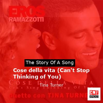 Story of the song Cose della vita (Can't Stop Thinking of You) - Tina Turner