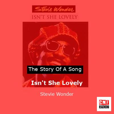 Story of the song Isn't She Lovely - Stevie Wonder