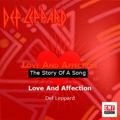 Story of the song Love And Affection - Def Leppard