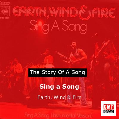 Story of the song Sing a Song - Earth