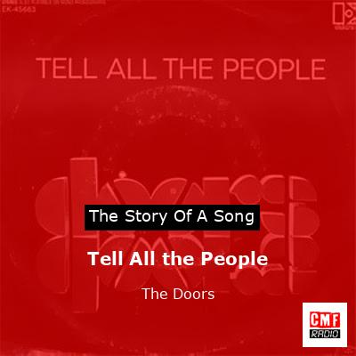 Tell All the People – The Doors