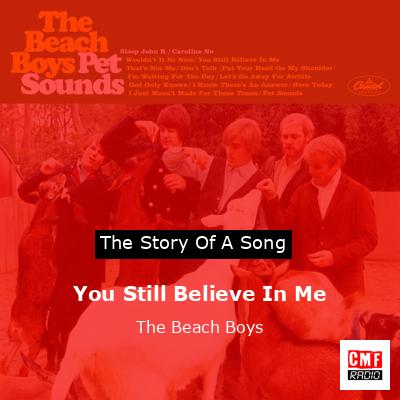 Story of the song You Still Believe In Me - The Beach Boys