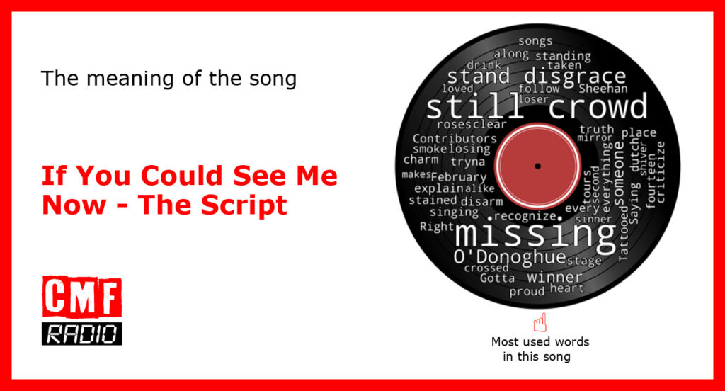 en If You Could See Me Now The Script KWcloud final