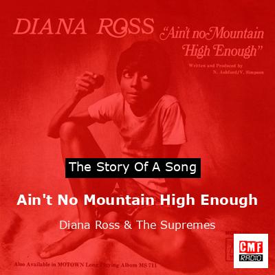 The story of a song: Ain't No Mountain High Enough - Diana Ross & The ...