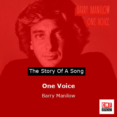 One Voice – Barry Manilow
