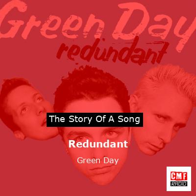 Story of the song Redundant - Green Day