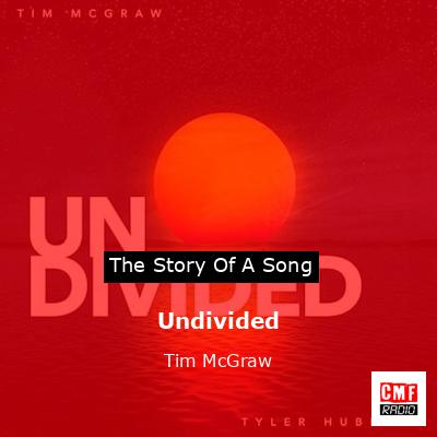 Story of the song Undivided - Tim McGraw