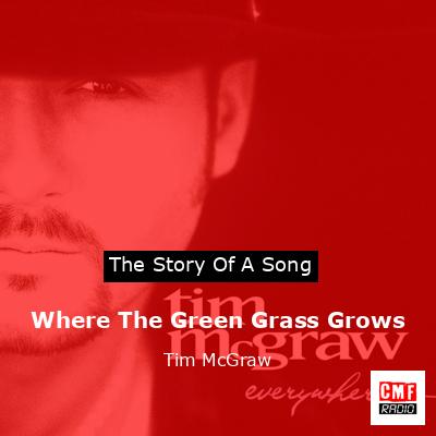 Story of the song Where The Green Grass Grows - Tim McGraw
