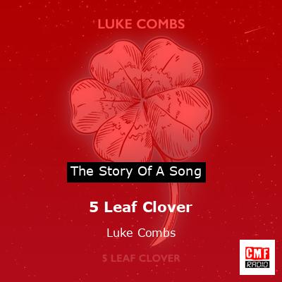 final cover 5 Leaf Clover Luke Combs